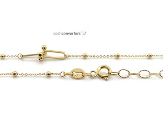 gargantilla oro 18k 22cm