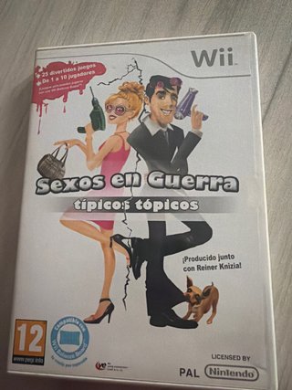 Juego Wii Sexos en Guerra Típicos Tópicos