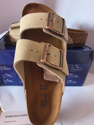 Sandalias Birkenstock Beige Talla 37