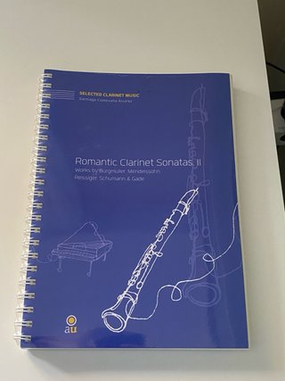 Sonatas I y II de Clarinete Danzi, Ries, Weber