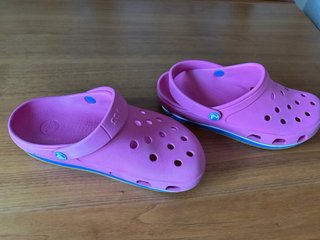 Zuecos Crocs Rosas