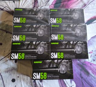 Micrófonos Shure SM58