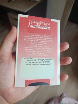 Moneda 20 Liras Vaticano Juan Pablo II