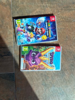 Mario + Rabbids Sparks of Hope y Spyro Switch
