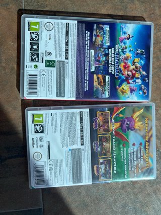 Mario + Rabbids Sparks of Hope y Spyro Switch