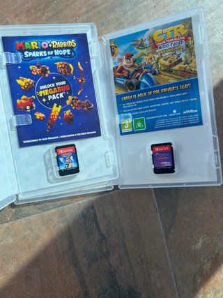 Mario + Rabbids Sparks of Hope y Spyro Switch