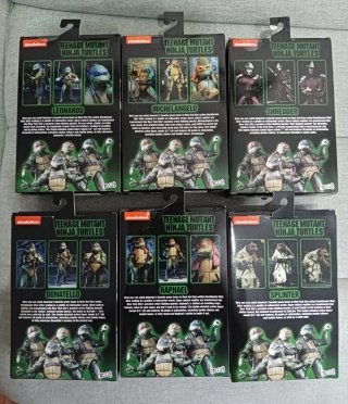 Figuras Tortugas Ninja + Splinter + Shredder TMNT