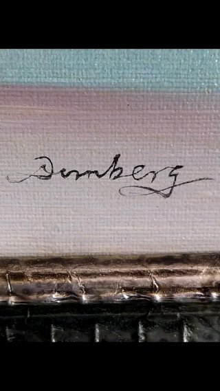 JERNBERG OLEO CUADRO ANTIQUE № 173