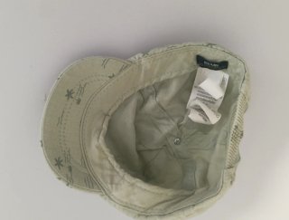 Gorra bebé 45 cm palmeras