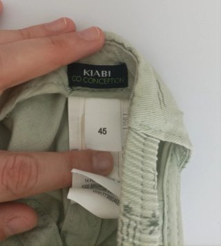 Gorra bebé 45 cm palmeras