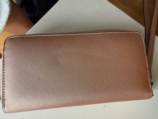 Cartera Parfois nueva rosa metalizada