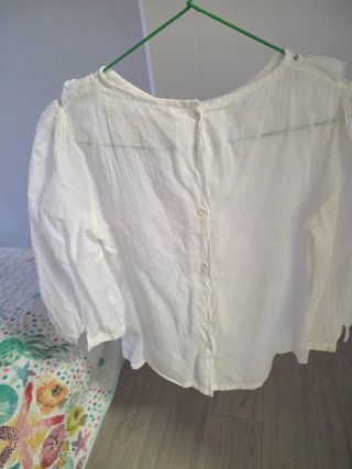 Blusa Virginie Castaway Encaje Triangular