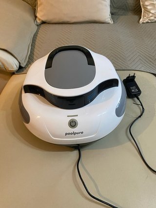 Robot Limpiafondos Poolpure Gris/Blanco
