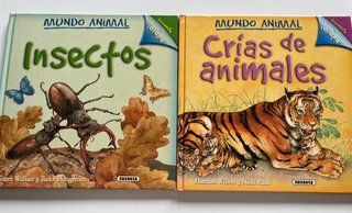 Pack de libros infantiles mundo animal