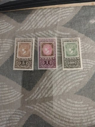 Sellos España Centenario 1er Sello Dentado