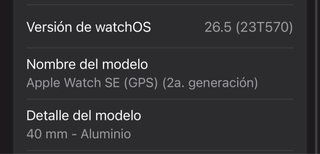 Apple Watch SE 40mm GPS con correas