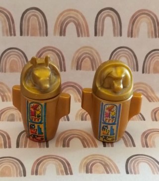 Playmobil Figuras Egipcias Doradas