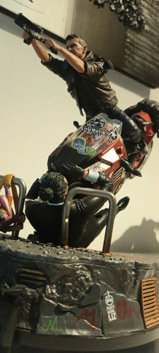 Figura Cyberpunk 2077 Moto