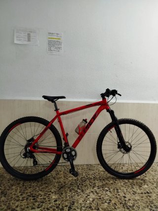Bicicleta Bpro 29" corté inglés,Talla L Roja