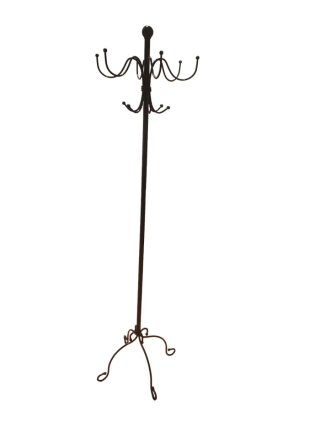 Perchero de pie IKEA negro metal