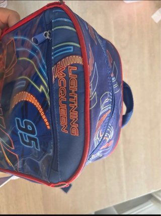 Mochila Cars Rayo McQueen 30x24cm