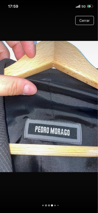 Traje completo hombre azul oscuro