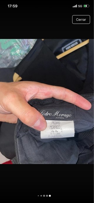 Traje completo hombre azul oscuro