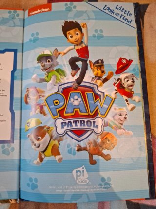 Libro Paw Patrol Inglés