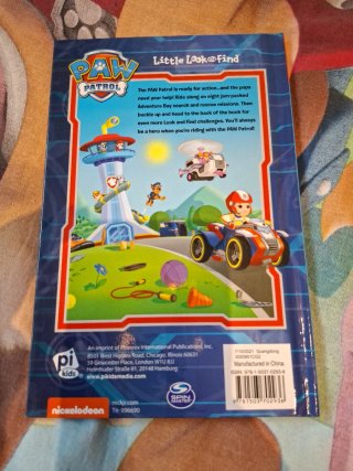 Libro Paw Patrol Inglés