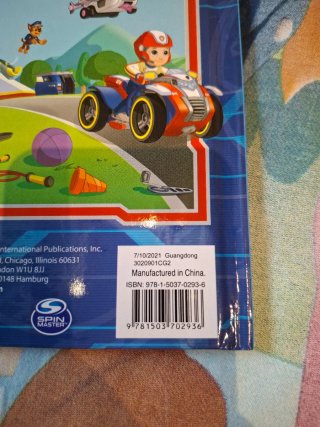 Libro Paw Patrol Inglés