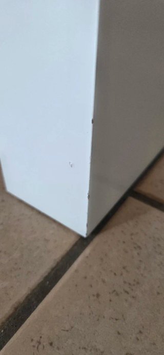 Mesa consola extensible blanca