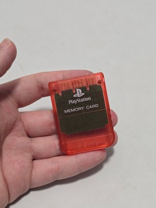 memory card ps1 rojo claro Sony - memoria play1