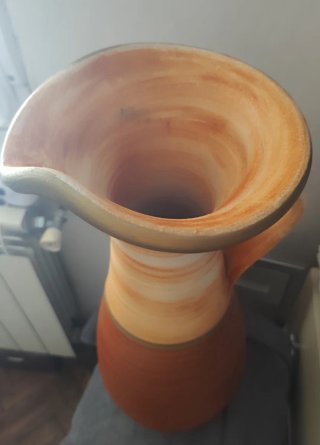 Jarrón de terracota grande