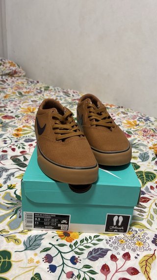 Nike SB Chron 2 Canvas Marrón Talla 43