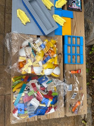 Lego Barcos y Piezas Sueltas