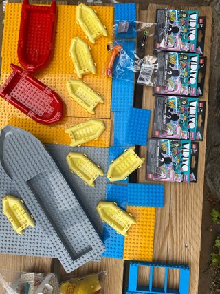 Lego Barcos y Piezas Sueltas