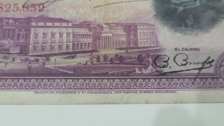 Billete 50 Pesetas 1928 Banco de España