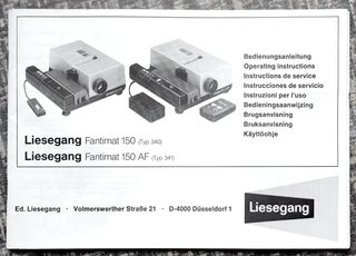 Proyector Liesegang Fantomat 150 AF