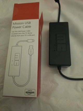 Fire TV Stick 4K y Cable Misión USB