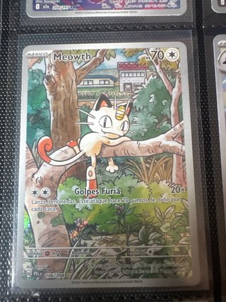 Carta Pokémon Meowth Básico 106/094