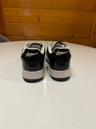 Zapatillas A Bathing Ape BAPE STA Negras y Blancas