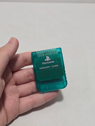 memory card ps1 verde Sony - memoria play1