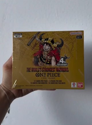 One Piece OP 17 Booster box 4o Aniversario Sellado