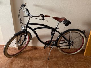 Bicicleta Paseo Beach Cruiser Negra