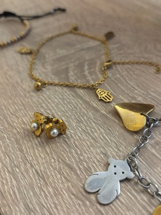 Pack 3 Pulseras y Pendientes
