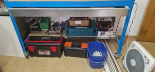 Banco de trabajo sin tornillos 600kg
