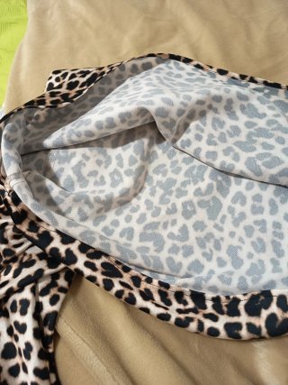 Falda larga estampado leopardo
