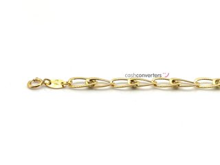 pulsera oro 18k con piedra con circonita
