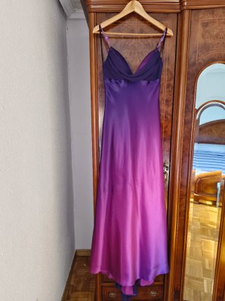 Vestido morado Easy Wear talla 36