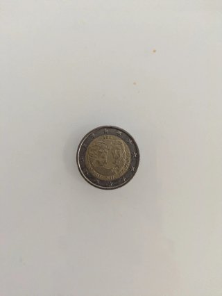 Moneda Conmemorativa Bélgica 2011